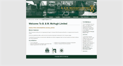 Desktop Screenshot of mchughltd.co.uk